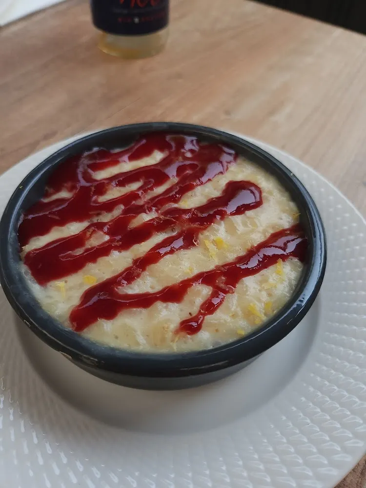 Riz Au Lait Coulis de Fruits Rouges